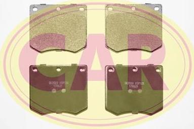 CAR PNT621 - Set placute frana,frana disc aaoparts.ro