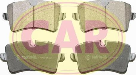 CAR PNT6281 - Set placute frana,frana disc aaoparts.ro