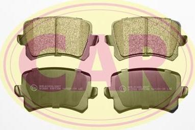 CAR PNT0931 - Set placute frana,frana disc aaoparts.ro