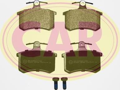 CAR PNT044 - Set placute frana,frana disc aaoparts.ro