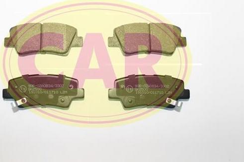 CAR PNT0171 - Set placute frana,frana disc aaoparts.ro