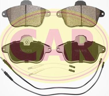CAR PNT084 - Set placute frana,frana disc aaoparts.ro