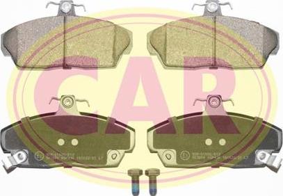 CAR PNT034 - Set placute frana,frana disc aaoparts.ro