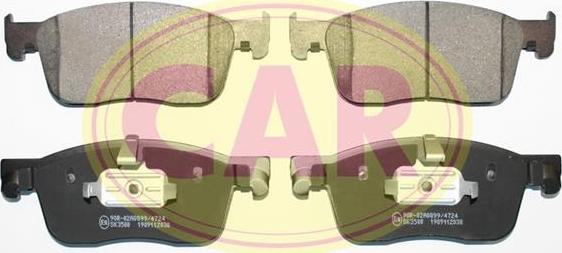 CAR PNT0302 - Set placute frana,frana disc aaoparts.ro