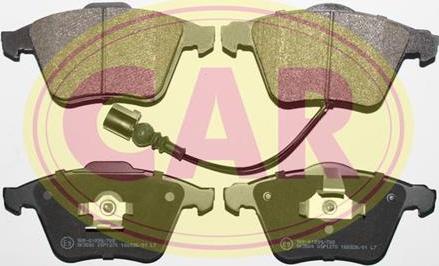 CAR PNT0721 - Set placute frana,frana disc aaoparts.ro