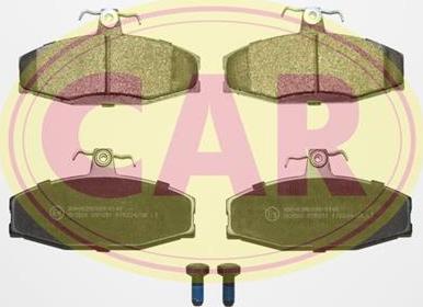 CAR PNT156 - Set placute frana,frana disc aaoparts.ro