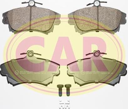 CAR PNT117 - Set placute frana,frana disc aaoparts.ro
