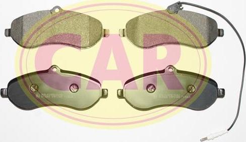CAR PNT8431 - Set placute frana,frana disc aaoparts.ro
