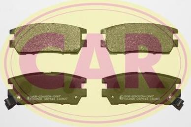 CAR PNT815 - Set placute frana,frana disc aaoparts.ro