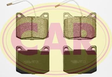 CAR PNT811 - Set placute frana,frana disc aaoparts.ro