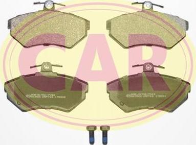 CAR PNT817 - Set placute frana,frana disc aaoparts.ro