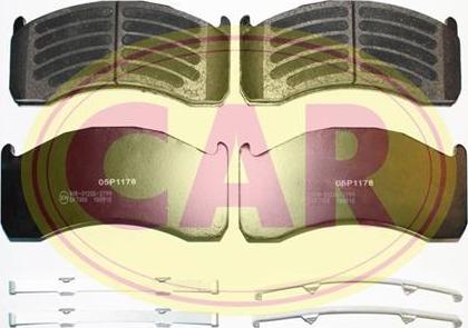 CAR PNT8711 - Set placute frana,frana disc aaoparts.ro