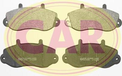 CAR PNT366 - Set placute frana,frana disc aaoparts.ro