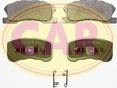 CAR PNT2401 - Set placute frana,frana disc aaoparts.ro