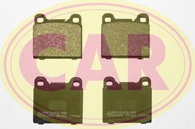 CAR PNT263 - Set placute frana,frana disc aaoparts.ro