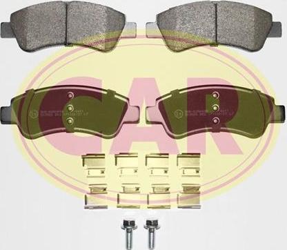CAR PNT208K - Set placute frana,frana disc aaoparts.ro