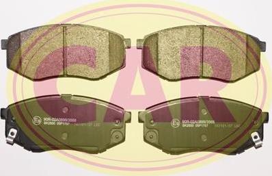 CAR PNT7571 - Set placute frana,frana disc aaoparts.ro