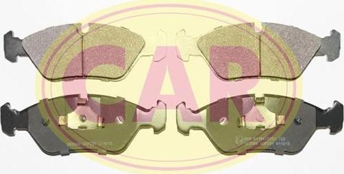 CAR PNT732 - Set placute frana,frana disc aaoparts.ro