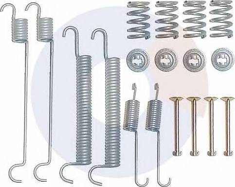 Carrab Brake Parts 3014 - Set accesorii, sabot de frana aaoparts.ro