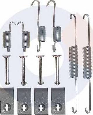 Carrab Brake Parts 3076 - Set accesorii, sabot de frana aaoparts.ro