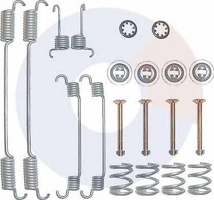 Carrab Brake Parts 3240 - Set accesorii, sabot de frana aaoparts.ro