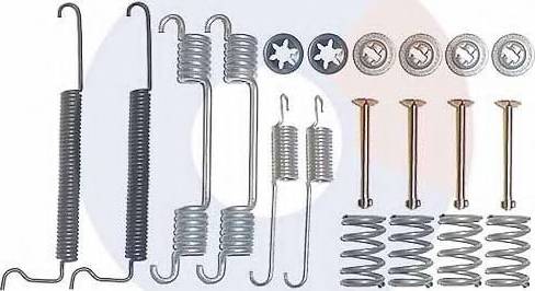 Carrab Brake Parts 3206 - Set accesorii, sabot de frana aaoparts.ro