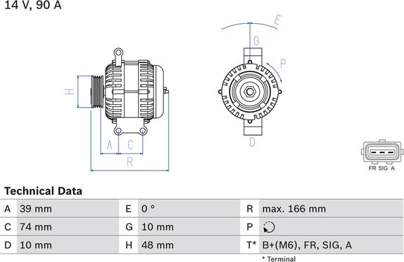 Carwood Group BREF0320986049980 - Generator / Alternator aaoparts.ro