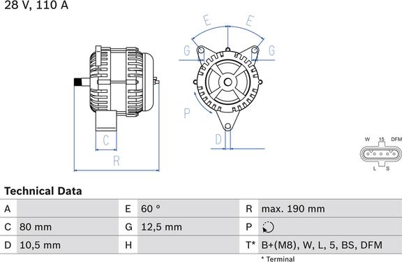 Carwood Group BREF0320986046590 - Generator / Alternator aaoparts.ro