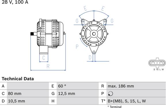 Carwood Group BREF0320986042590 - Generator / Alternator aaoparts.ro