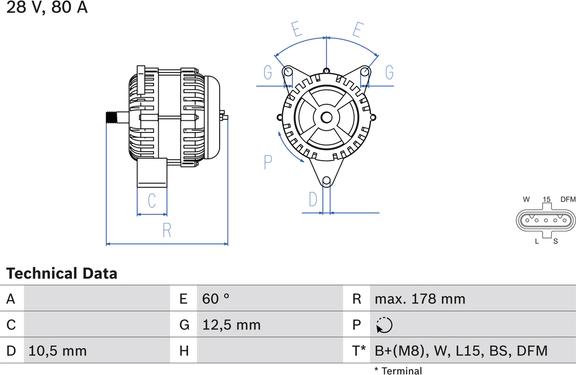 Carwood Group BREF0320986047420 - Generator / Alternator aaoparts.ro