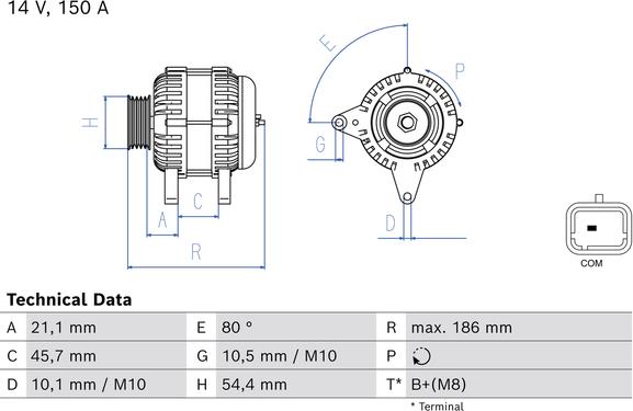 Carwood Group BREF0320986084640 - Generator / Alternator aaoparts.ro