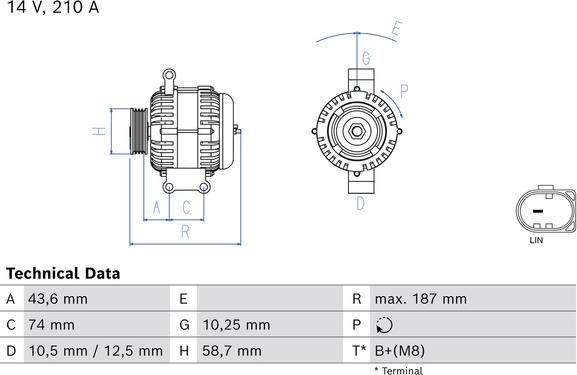 Carwood Group BREF0320986085670 - Generator / Alternator aaoparts.ro