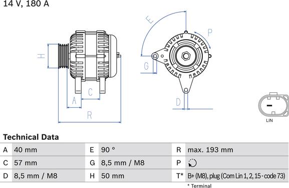 Carwood Group BREF0320986083850 - Generator / Alternator aaoparts.ro