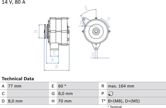 Carwood Group BREF0320986034110 - Generator / Alternator aaoparts.ro