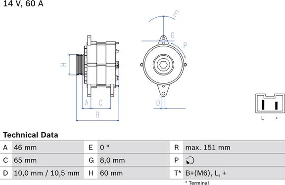 Carwood Group BREF0320986038851 - Generator / Alternator aaoparts.ro