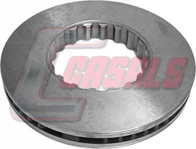Casals 55547 - Disc frana aaoparts.ro