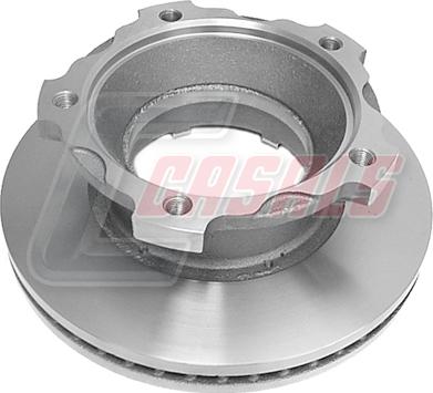 Casals 55557 - Disc frana aaoparts.ro