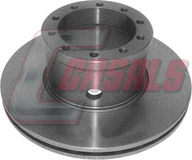 Casals 55102 - Disc frana aaoparts.ro