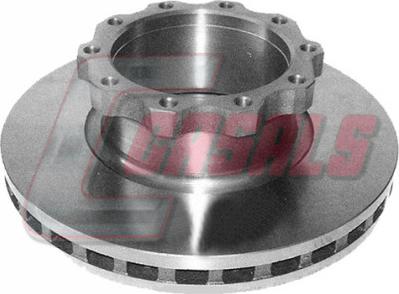 Casals 55137 - Disc frana aaoparts.ro