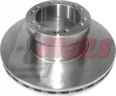 Casals 55345 - Disc frana aaoparts.ro