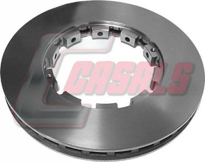 Casals 55350-1 - Disc frana aaoparts.ro