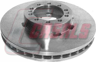 Casals 55225 - Disc frana aaoparts.ro