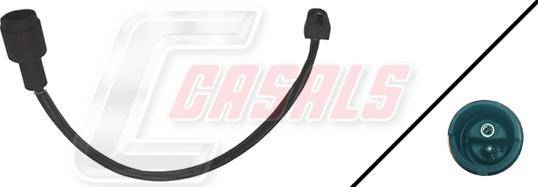 Casals 50058 - Senzor de avertizare,uzura placute de frana aaoparts.ro