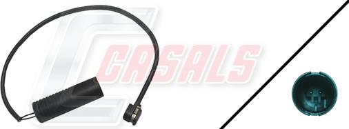 Casals 50068 - Senzor de avertizare,uzura placute de frana aaoparts.ro