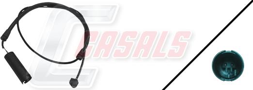 Casals 50074 - Senzor de avertizare,uzura placute de frana aaoparts.ro