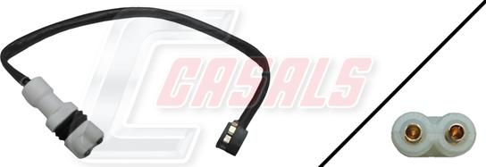 Casals 50101 - Senzor de avertizare,uzura placute de frana aaoparts.ro