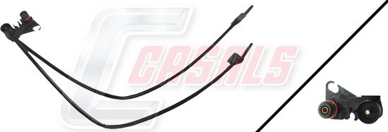 Casals 50103 - Senzor de avertizare,uzura placute de frana aaoparts.ro