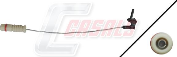 Casals 50179 - Senzor de avertizare,uzura placute de frana aaoparts.ro