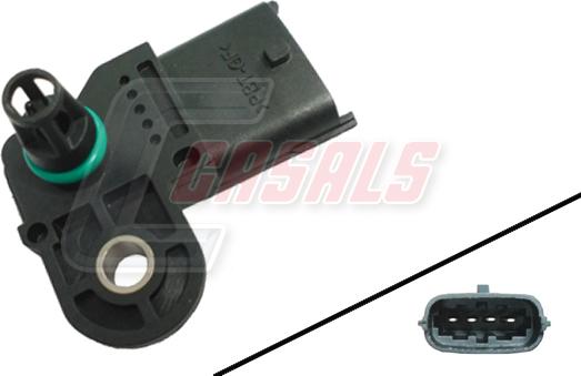 Casals 65431 - Senzor aaoparts.ro