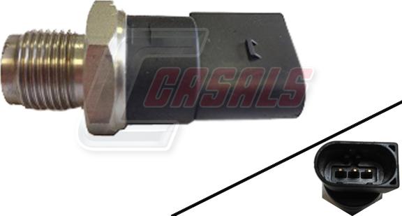 Casals 65118 - Senzor, presiune combustibil aaoparts.ro